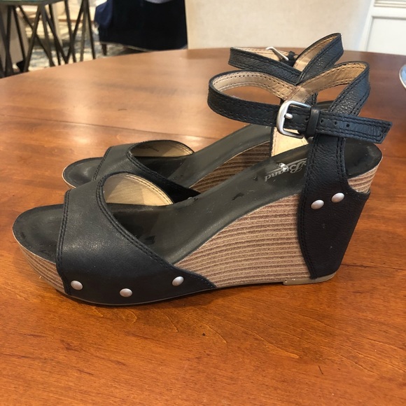 Lucky brand black wedges - Picture 2 of 4